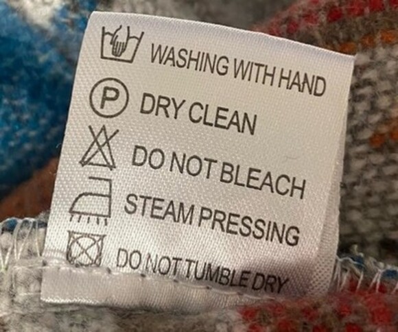 VTG Aztec Southwestern Shacket Tribal Boho Western Wool Blend Oversized Coat S - Picture 8 of 11